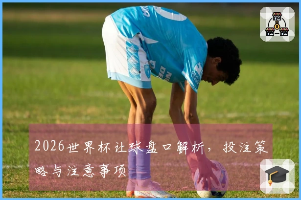 2026世界杯让球盘口解析，投注策略与注意事项