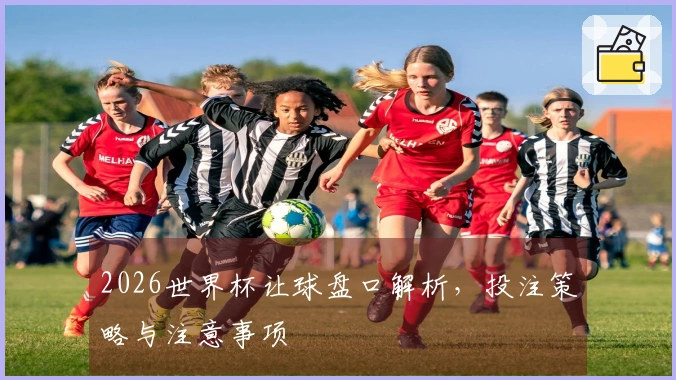 2026世界杯让球盘口解析，投注策略与注意事项