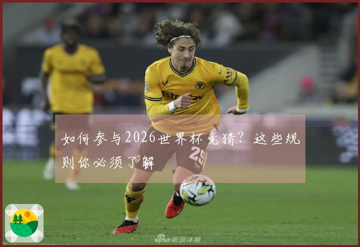 如何参与2026世界杯竞猜？这些规则你必须了解